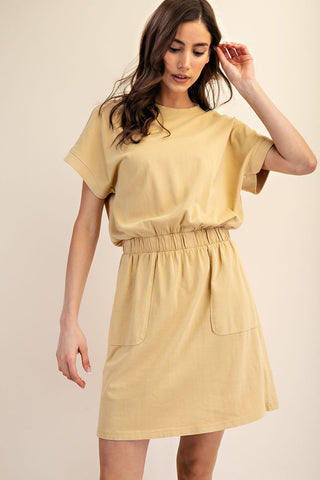 Cher Cotton Mini Dress