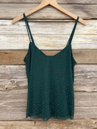 Hunter Studded Mesh Camisole