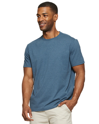 Men's Essential Stretch Comfort Crewneck Tee