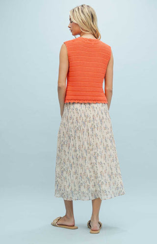 Greta Scalloped Vest