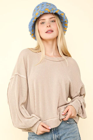 Raina Ribbed Oversized Comfy Knit