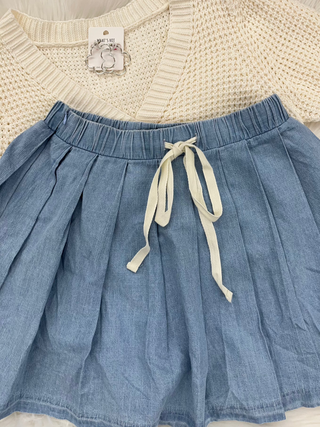 Polly Pleated Skort