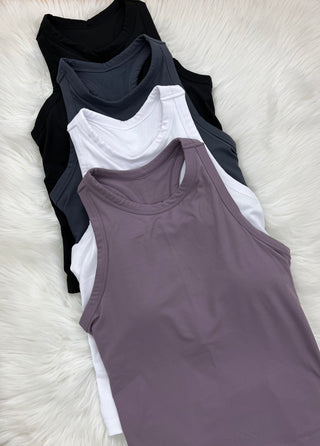 Liz Butter Tank with Built in Bra