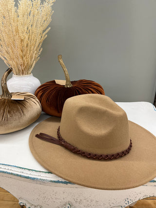 Debbie Wide Brim Fedora