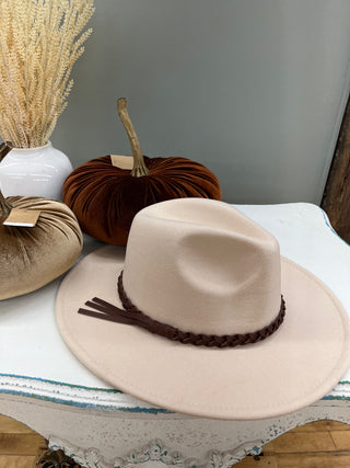 Debbie Wide Brim Fedora