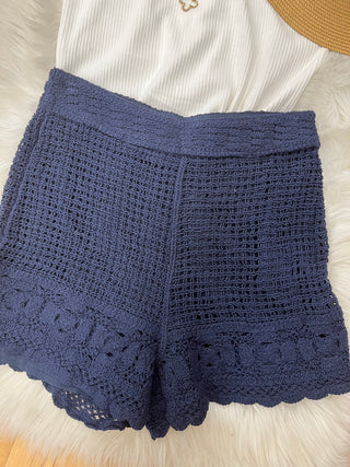 Callie Crochet Shorts