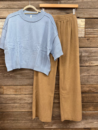 Chelsea Wide Leg Corduroy Pant