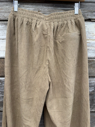 Chelsea Wide Leg Corduroy Pant