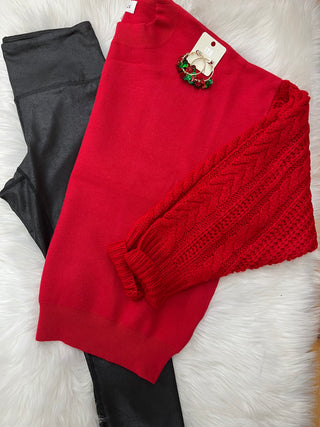 Hunter Oversize Cable Pullover