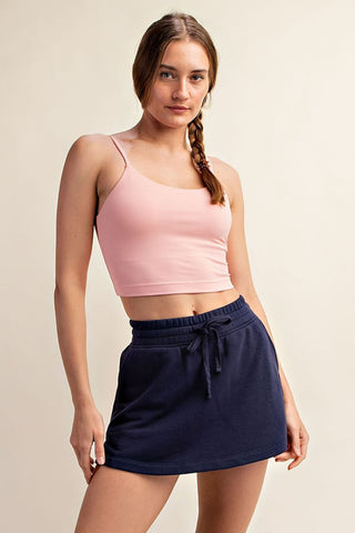 Ava French Terry Skort