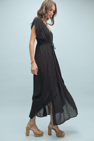 Mary Wrap Maxi Dress