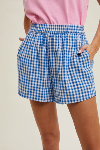 Gracie Gingham Shorts