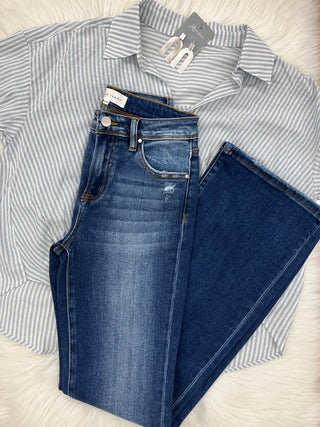 Risen High Rise Bootcut Jeans