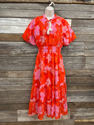 Dana Floral Tiered Maxi Dress