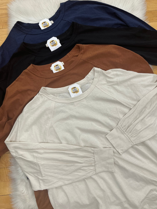 Skylar Oversized Long Sleeve Tee