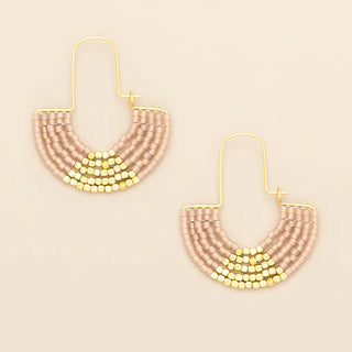 Scout Chromacolor Miyuki U-Hoop Earring