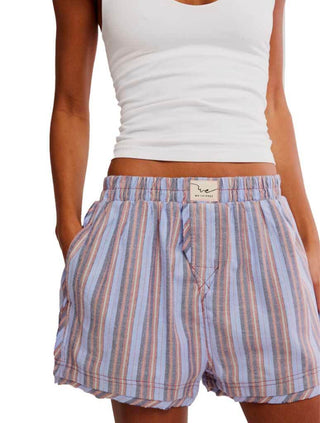 Free People Day to Day Flannel Boxers