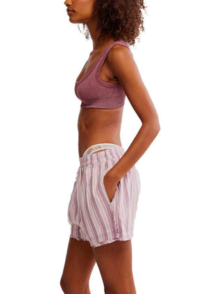 Free People Day to Day Flannel Boxers