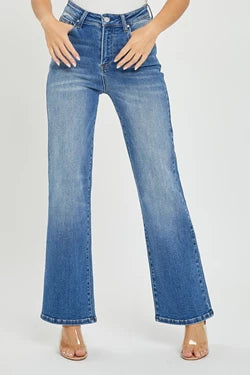 FINAL SALE Risen High Rise Relaxed Straight Jeans