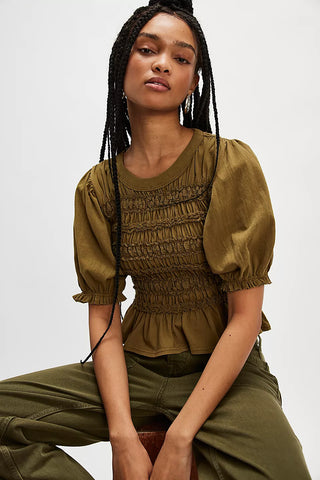 Free People Maxey Knit Top