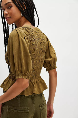 Free People Maxey Knit Top