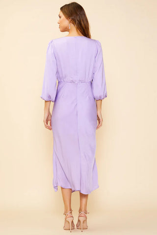 Renee Front Slit Midi Dress
