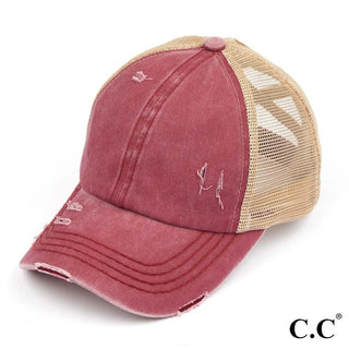 CC Crisscross Ponytail Hat