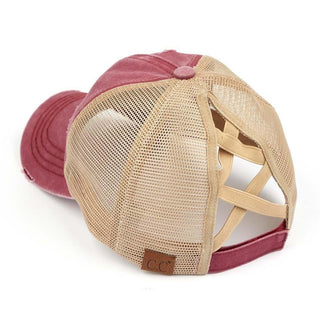 CC Crisscross Ponytail Hat