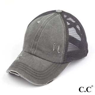 CC Crisscross Ponytail Hat