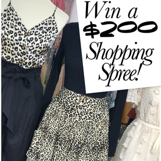 $200 Shopping Spree Giveaway!
