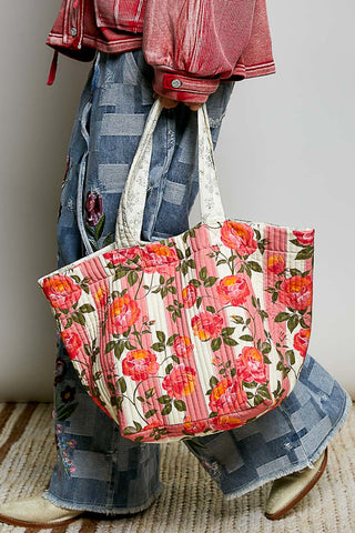 Avaline Quilted Tote