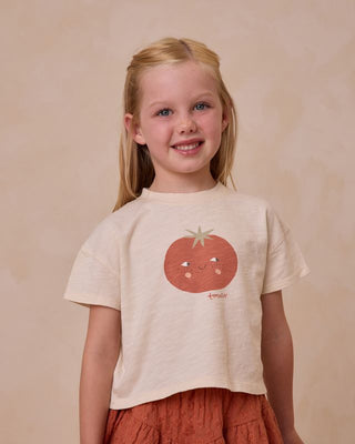 Rylee+Cru Boxy Tee - Tomato