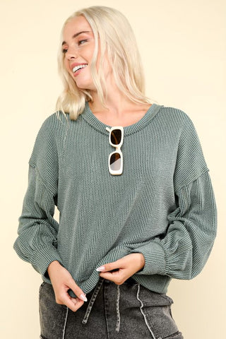 Raina Ribbed Oversized Comfy Knit