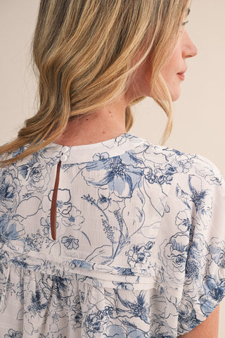 Mya Floral Blouse