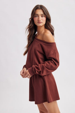 Cherie Off The Shoulder Skort Dress