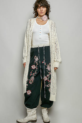 Cheryl Crochet Duster