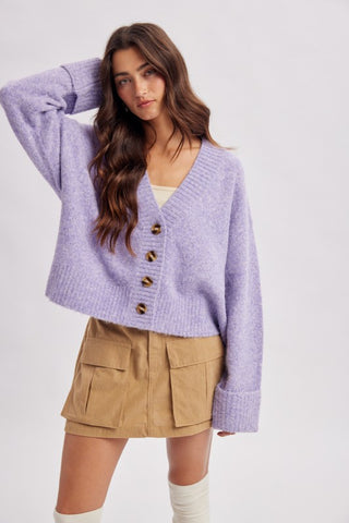 Lola Lavender Cardigan