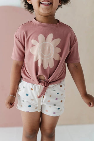 Girls Tie Front Shirt
