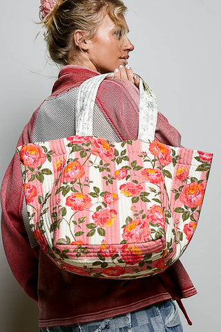 Avaline Quilted Tote
