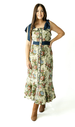 Addie Tapestry Midi Dress