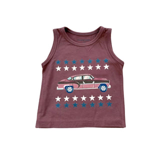Boy's Tank Top - Hot Rod