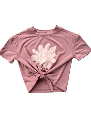 Girls Tie Front Shirt