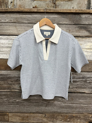 Alix Collared Top