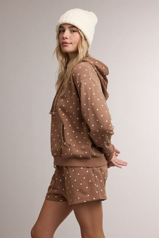 Riley Pola Dot Fleece Separates