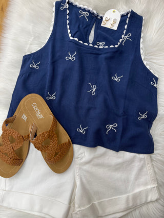 Jen Embroidered Tank