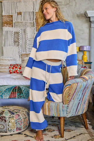 Bella Striped Sweater Joggers