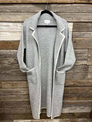 Celia Collar Sweater Jacket
