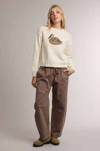 Chel Drawstring Barrel Pants