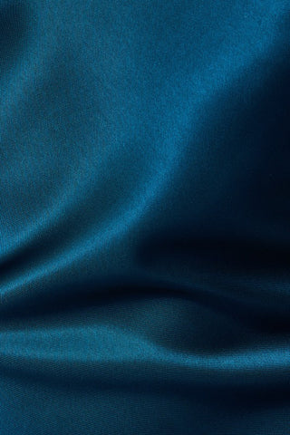 Christine Cowl Neck Satin Midi Dress