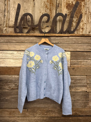 Rochelle Roses Floral Cardigan